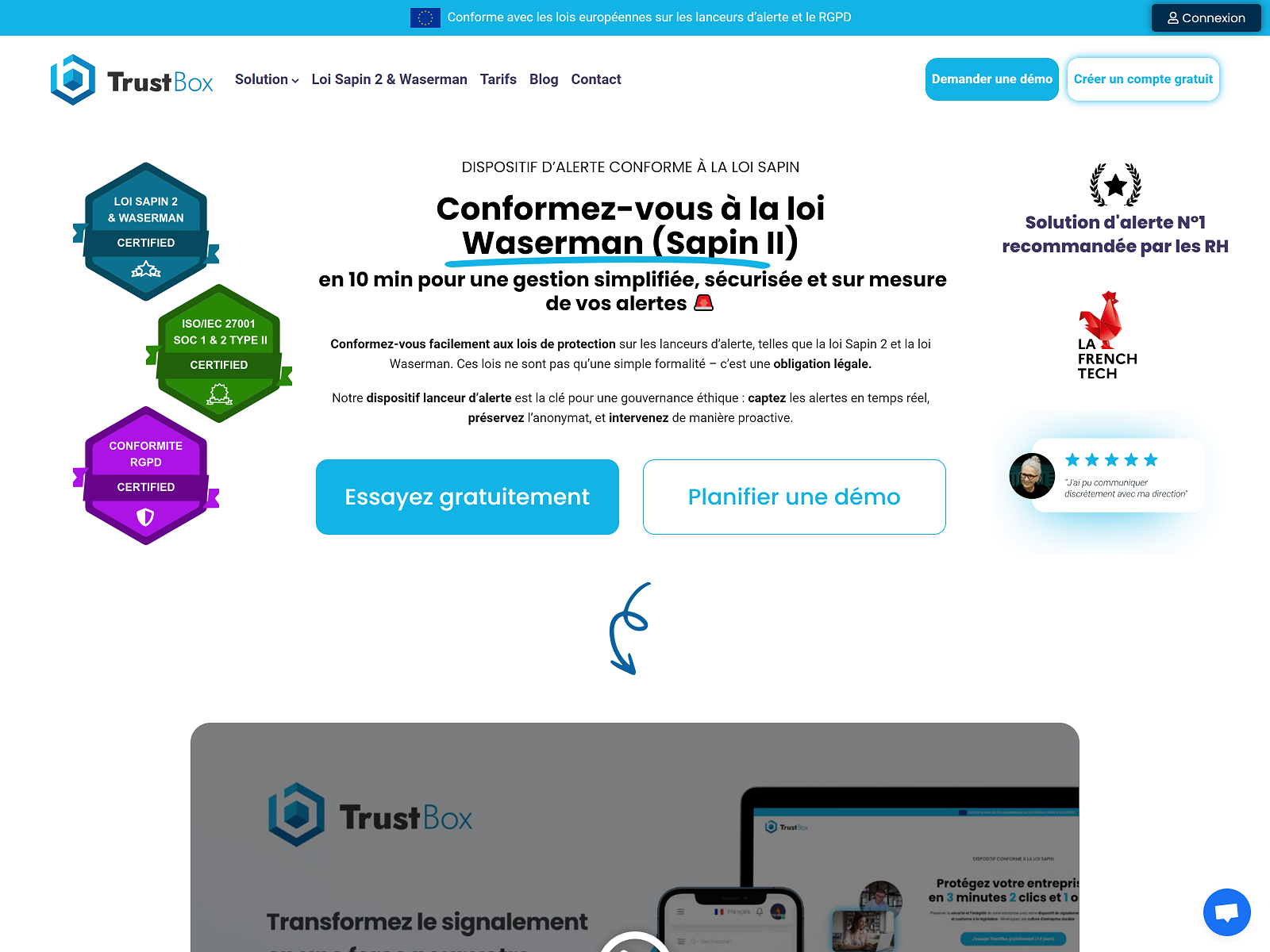 TrustBox Landing Page 1600